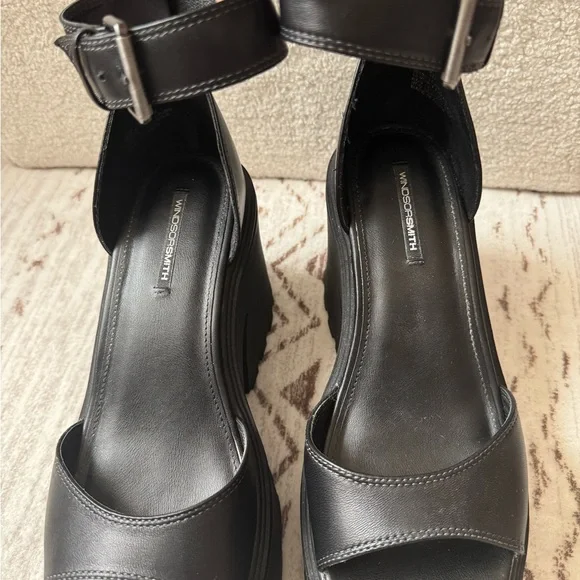 Windsor Smith Black Platform Heels - Picture 12 of 17